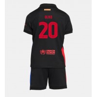 Dječji Nogometni Dres Barcelona Dani Olmo #20 Gostujuci 2024-25 Kratak Rukav (+ Kratke hlače)